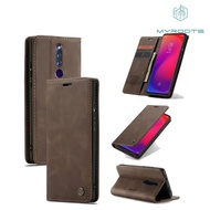 MR - Caseme Oppo F11 - F11 PRO Leather Flip Wallet Case Dompet