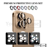 3D Protective Set Glitter HD Glass Film Camera Protector iphone 7 8 X XR 11 12 13 14 15 PLUS Pro Max