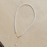 [LEGUSTA] Love Pearl Necklace-F00312024