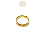 SABIHAHGOLD Ring Fashion 916/22K Original Gold (GR0001949)