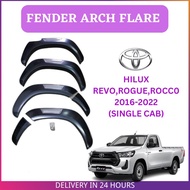 Toyota Hilux Revo Rocco Rogue 2016-2022 (Single Cab) Fender Arch Fender Flares
