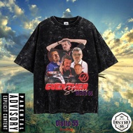 Kaos FORMULA 1 / HAAS F1 TEAM / GUENTHER STEINER / BLACK WASHED VINTAGE / DISTRO55BDG / STONE WASH /