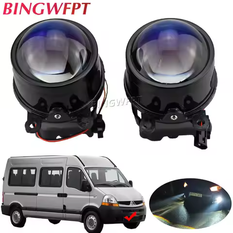 2X Fog Lights For Renault Duster Kangoo Fluence L30 Megane 2/3 Koleos Clio IV Twingo II Lodgy Kwid K