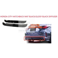 Honda City hatchback 2022 bodykit rs rear diffuser