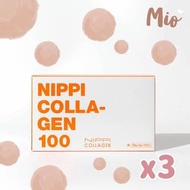 Nippi - 「3盒」Nippi - 日本Collagen 100 美顏膠原蛋白肽 30包x3g x 3盒 此日期前最佳 : 2026年09月parallel import