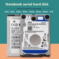 250GB 320GB 500GB 1TB 2TB Internal Laptop Hard Drive Laptop PC Component 2.5HDD SATA2-SATA3 8mb / 32