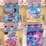 史迪仔 stitch 小甘 床單套裝 床上用品 枕頭 枕套 枕袋 床笠 小金