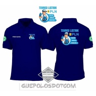 LN SAFETY FIRST ELECTRICAL TECHNICIAN POLOSHIRT FREE NAME - PLN TECHNICIAN COLLAR CLOTHING SAFETY FI