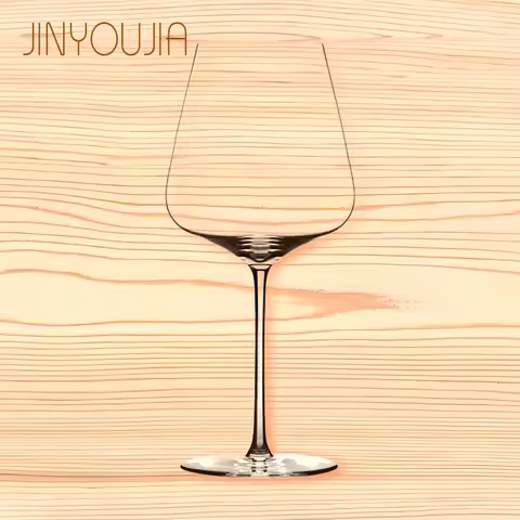 JINYOUJIA Zalto Style Handmade Crystal Wine Glass Home Use Bordeaux 765ml Goblet customize Logo Mast