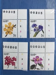 泰國花卉郵票1991