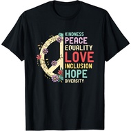 Budget-Friendly Daily Diversity Equality Love Peace Human Rights Social Justice T-Shirt S-5XL