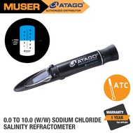 Atago MASTER-S10α Alpha (2471) Salinity Refractometer // 0.0 to 10.0 (g/100g) Sodium Chloride