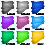 Sarung Bantal Guling Bahan Katun Polos Aneka Warna | Sarung Bantal Murah Berkualitas Aesthetic Este