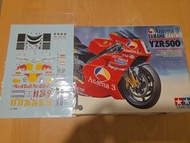 Tamiya 1/12 YZR500 Antena 3 模型，加紅牛水貼