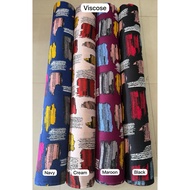 Abstract Pattern VISCOSE RAYON Fabric