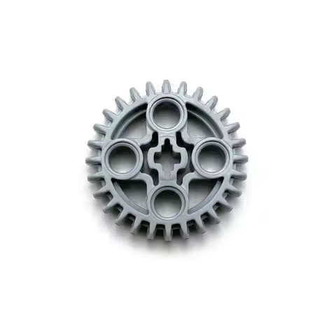 MOC High-tech Gear Double-sided Cone Tooth Wheel 28 Teeth Small Building Blocks Compatible with Lego
