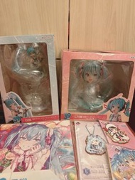 日本 初音未來 39之日 一番賞 LH賞 特別色 胸像 B賞 figure 手辦 百合花 水仙 吊飾 掛飾 V家 Miku 紀念日 日版 Taito