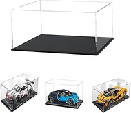 3MM Thick Clear Acrylic Display Case , Thicken Base, DustProof, for Collectibles, Lego 21327 21319 7