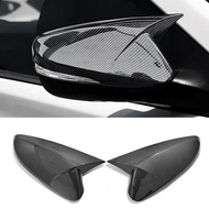 H-For HYUNDAI ELANTRA 2012-2015 Carbon Fiber Pattern Car Side Mirror Cover Trim,ELANTRA Rearview Mir