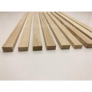 Dutch teak wood trim 3x3cm long 100cm, 3x3cm