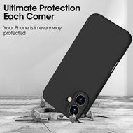 Case iphone 16 - 16 Plus Softcase PREMIUM BLACK MATTE CAMERA PROTECTION Casing Case for iphone 16 - 