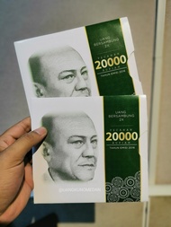 Uang Uncut 20000 Rupiah 2016