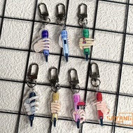 BTS1 Microphone Acrylic Keychain - JIMIN JK V Pendant for Phone Decor