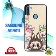 HP SAMSUNG A11/M11 Case Can Be Used For All Types Alsohp [LABUBU Motif] _Latest Shiny Case _Custom C