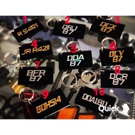 KEYCHAIN NO PLATE Keychain Keychain Hook Keychain Rings