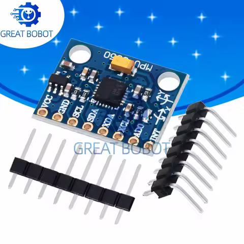 BS 1PCS GY521 GY 521 GY-521 MPU-6050 MPU6050 Module 3 Axis analog gyro sensors+ 3 Axis Accelerometer