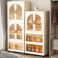 60/65/70/75/83 cm Big Foldable Cabinet Drawer Storage Box Stackable Wardrobe Home Organizer Rack