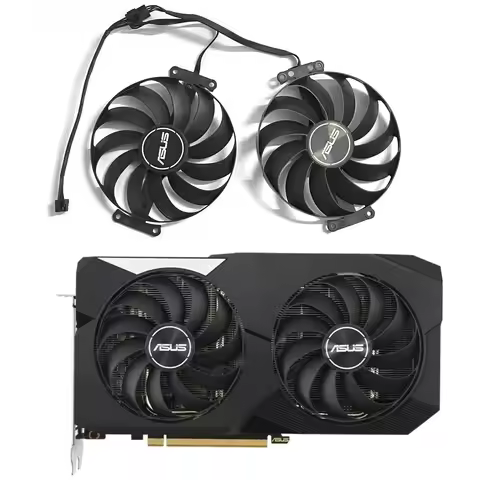 Brand new 95MM 5PIN CF1010U12S T129215BU suitable for ASUS RADEON DUAL RX 6600 6600XT 6700XT graphic