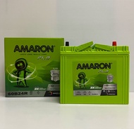AMARON 60B24L R HI-LIFE ซีวิควีออสอัลติสยาริสมาสด้า2สวิฟท์ สินค้านำเข้า รุ่นที่กล้ารับประกันนาน 24 เ