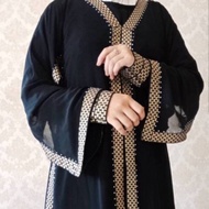 abaya renda abaya basic dress muslimah abaya turkey abaya Arab syari