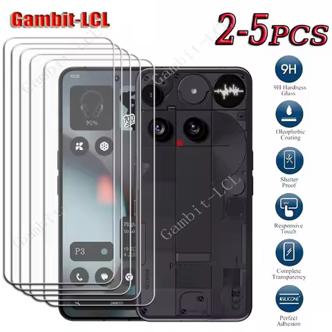 2-5PCS 9H HD Tempered Glass For Nothing Phone (3) ON NothingPhone(3) Phone3 A024 6.67" Screen Protec