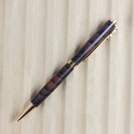 黑柿木玫瑰原子筆 /手工原子筆/KOBE手工筆