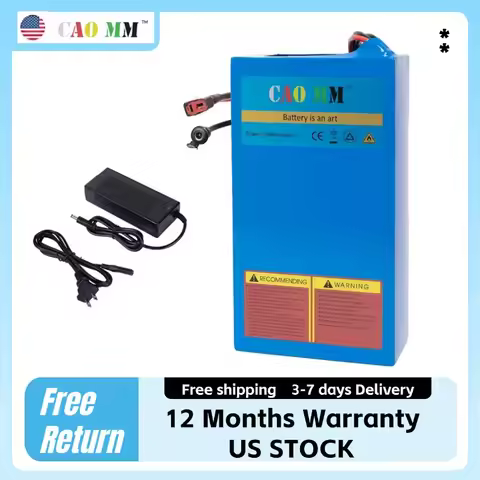 36V48V52VEbike Battery Pack with Charger Lithium Battery 10/20/30AH for Bicycle Scooter Motorcycle