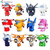 Super Wings Figure Toy Collectible Transforming Toy Fun Preschool Toy Birthday Gift for 4-6 Year Old