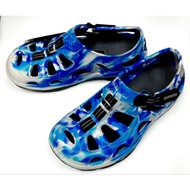 Shimano Evair Marine Fishing Sandals Blue Camo