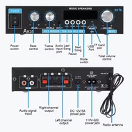 800W AK35 Home Digital Amplifiers Audio 110-240V Bass Audio Power Amplifier Hifi FM Auto Music
