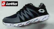 特賣會 義大利第一品牌 LOTTO 女款Venti 風動輕量跑鞋 3410-黑 超低直購價690元
