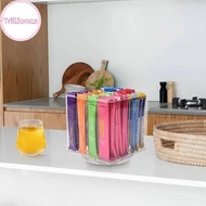 Trillionca Beverage Roll Organiser, 360° Rotating Drink Pa Storage Box, Storage Ra, Multi-purpose Or