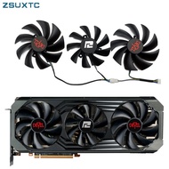 HL FD8015U12D Video card Cooling fan RX6700XT RX6800XT for PowerColor RX 6700XT 6800 XT 6900XT RED D
