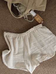 Linen lounge shorts