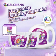 GALOMANA Laundry Capsules【Long-lasting Fragrance】Kill 99.9% Germs Washing Clothes 洗衣凝珠 Bebola Deterg