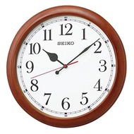 SEIKO Wall clock for living room bed room radio waves analog large Wood frame Chamudi KX238B