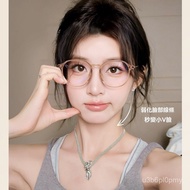 👓Reading Glasses [6080] Fashionable Reading Glasses Metal Glasses All-Match Simple Flat Glasses Smal