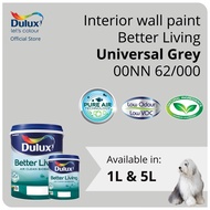 Dulux Interior Wall Paint - Universal Grey (00NN 62/000) (Better Living) - 1L / 5L