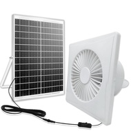 6W 8W High-Speed Solar Exhaust Fan Waterproof Solar Panel 4/6/8 Inch Solar Ventilation Fan Set Indoo