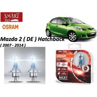 Osram Night Breaker Laser H4 For Mazda 2 ( DE ) Hatchback ( 2007 - 2014 )